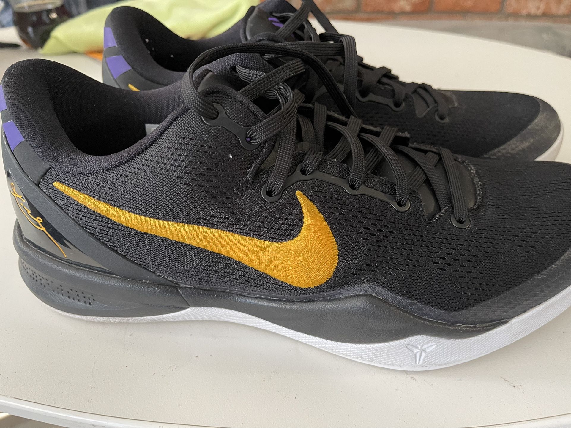 Nike Kobe 8 Lakers Away Protro Size 10