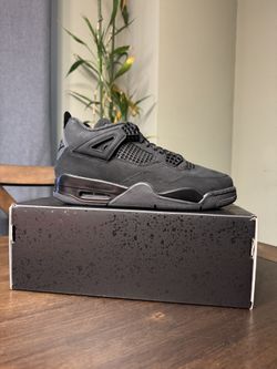 Jordan 4 Black Cat Size Below 
