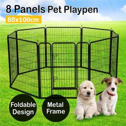 Dog Pen 8 Panels 40 Inch