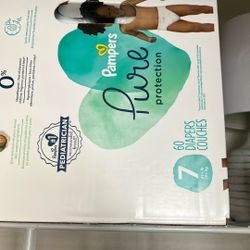 Pampers Pure Diapers 60 Count