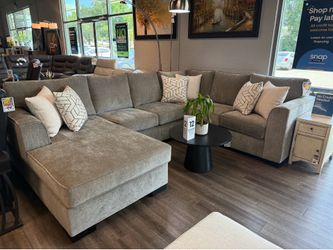Sophie sectional on sale 130” x 98” NEW
