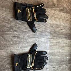 Franklin Sports MLB Classic One LT Baseball Batting Gloves.