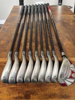 Taylormade Rac OS Irons and Burner 3 Hybrid OBO