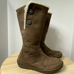 Teva Women's Tonalea Brown Waterproof Leather Upper Winter Boots 4327 Size 7