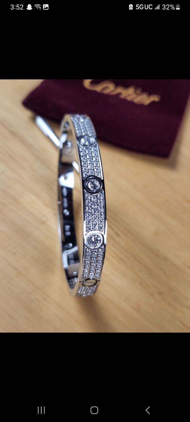 Cartier Love Diamond Bracelets