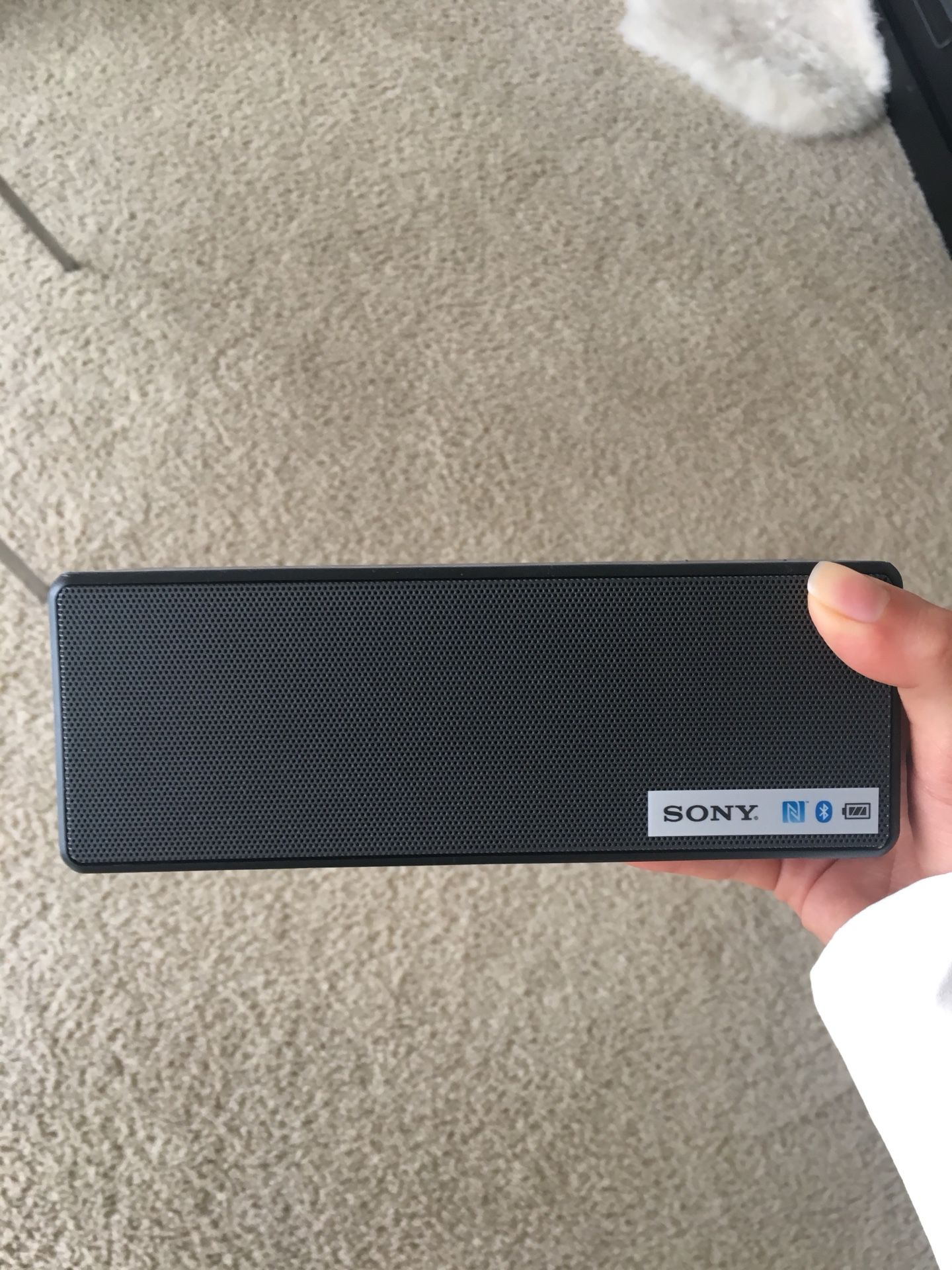 Portable Sony speaker