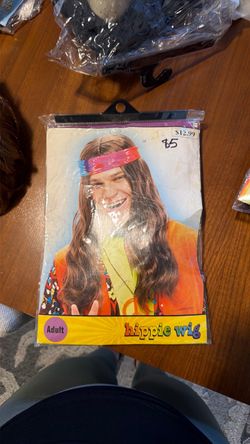 Halloween hippie wig