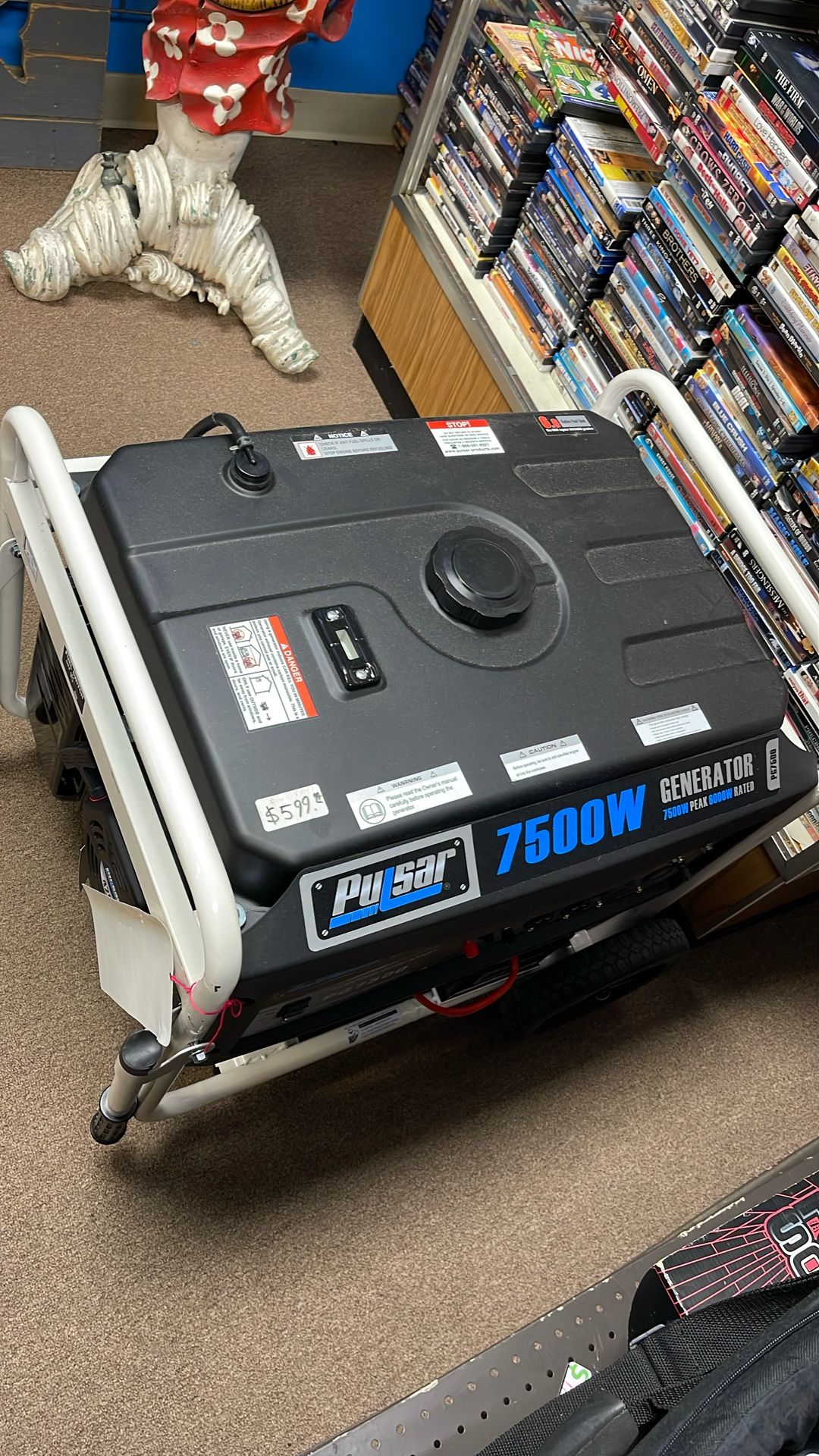 7500 W Generator Pulsar New Pg 7500