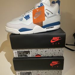 Air Jordan 4 Retro Military Blue 