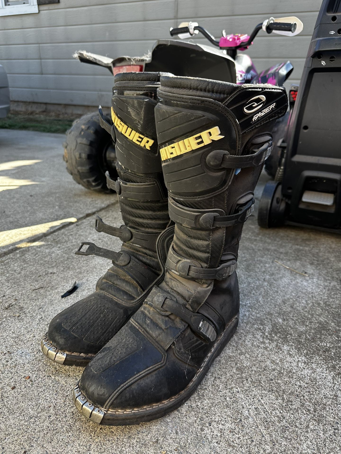 Size 12 Dirt Bike/Atv Boots