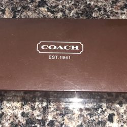 COACH Watch EMPTY Presentation Boxe w/ 1 Box  & Instruction Book
