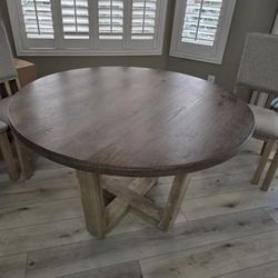 48" Table 4 Chairs