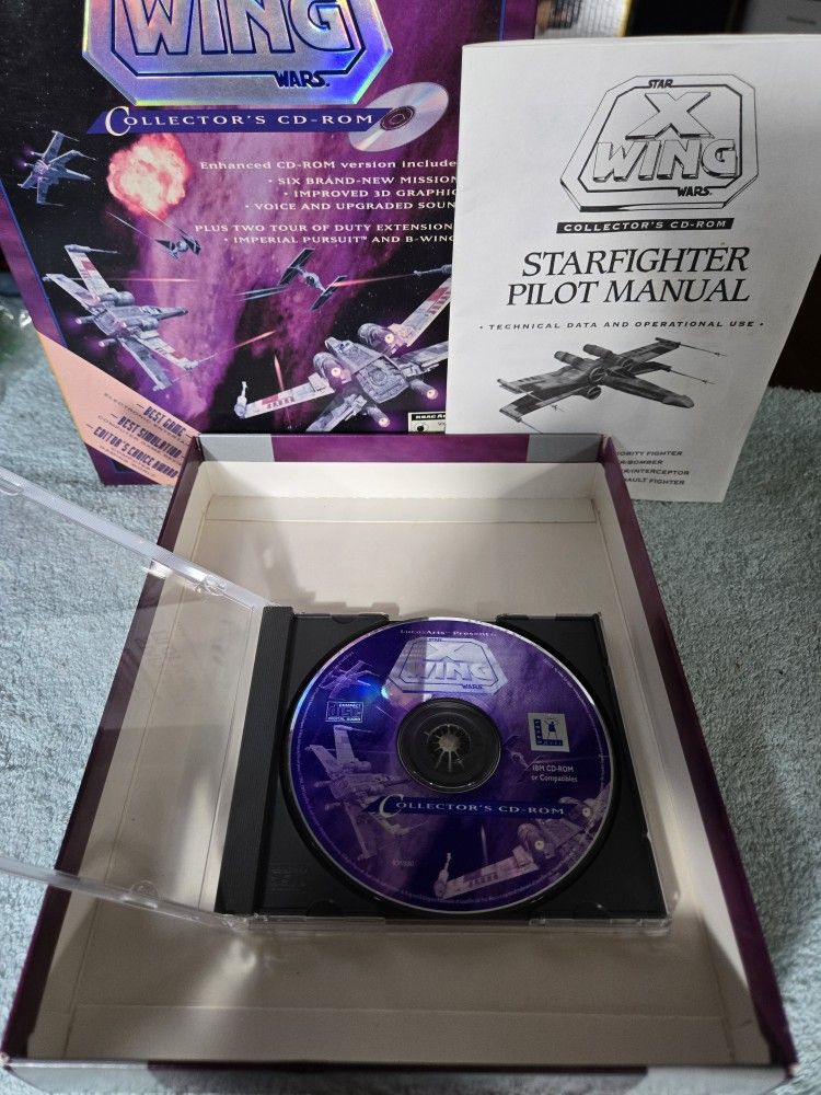 VINTAGE STAR WARS X-Wing Video Game