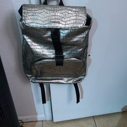 Givenchy Metallic Crocodile Skin Back Pack