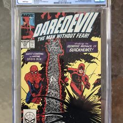 Daredevil #270 (1989) CGC 9.4 — White Pages; 1st app of Blackheart; Spider-Man 