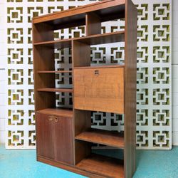Mid Century Shelving Unit Bookcase 