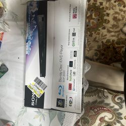 Sony Blu-ray DVD Player 