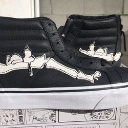 BLENDS X VANS VAULT SK8 HI REISSUE ZIP LX PEANUTS BONES Men Sz 4.5 Woman Sz 6 * Sb Dunk Air Jordan Force Union Supreme Yeezy