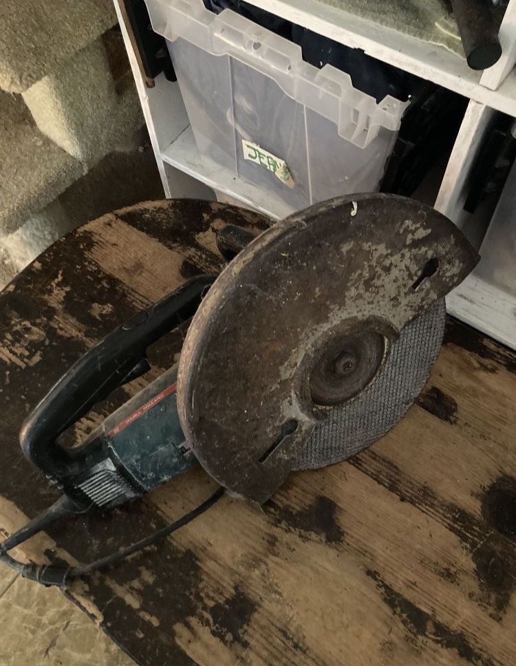 Bosch Road Concrete Saw