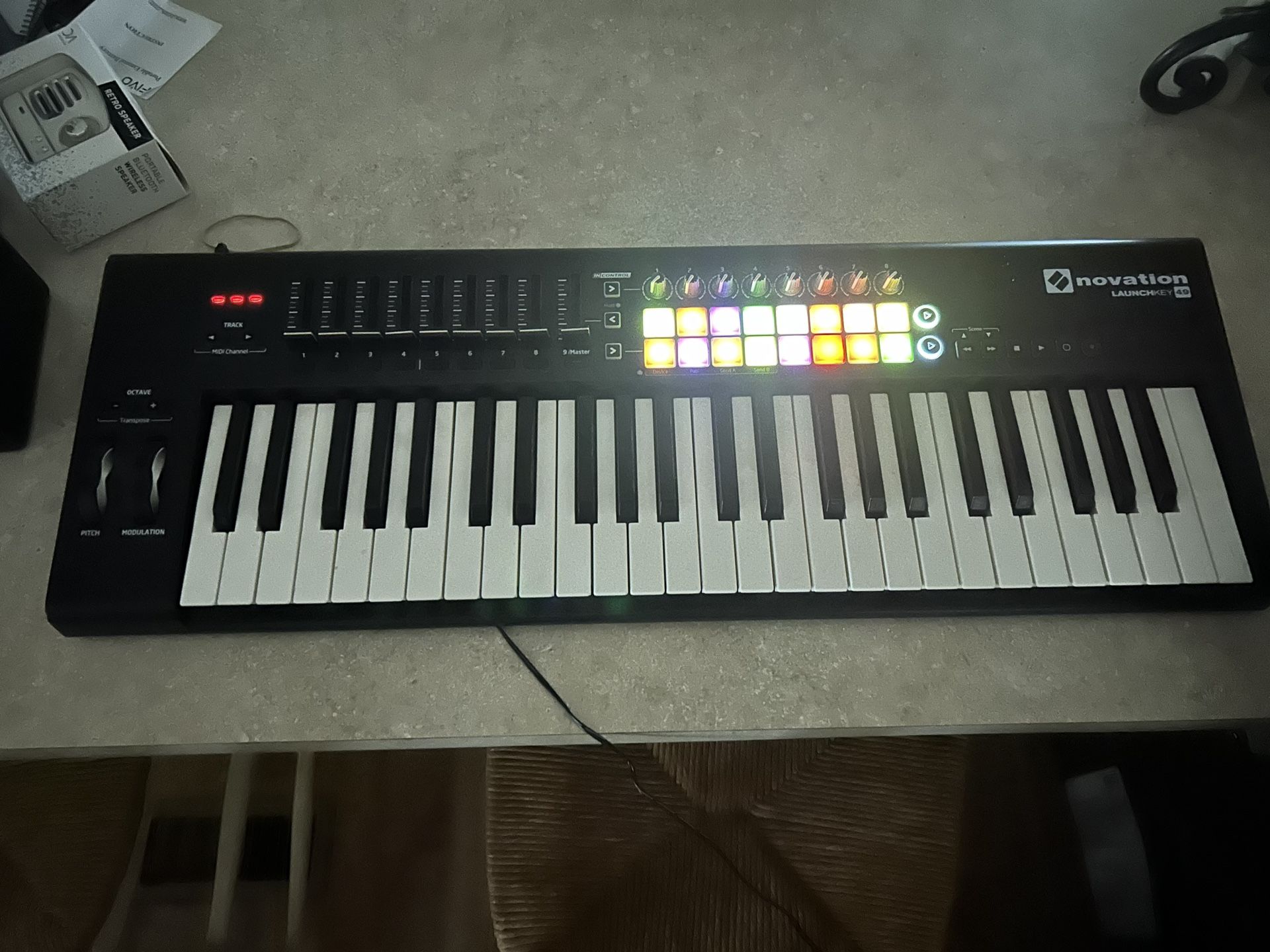 Notation Launchkey 49 Midi USB Keyboard