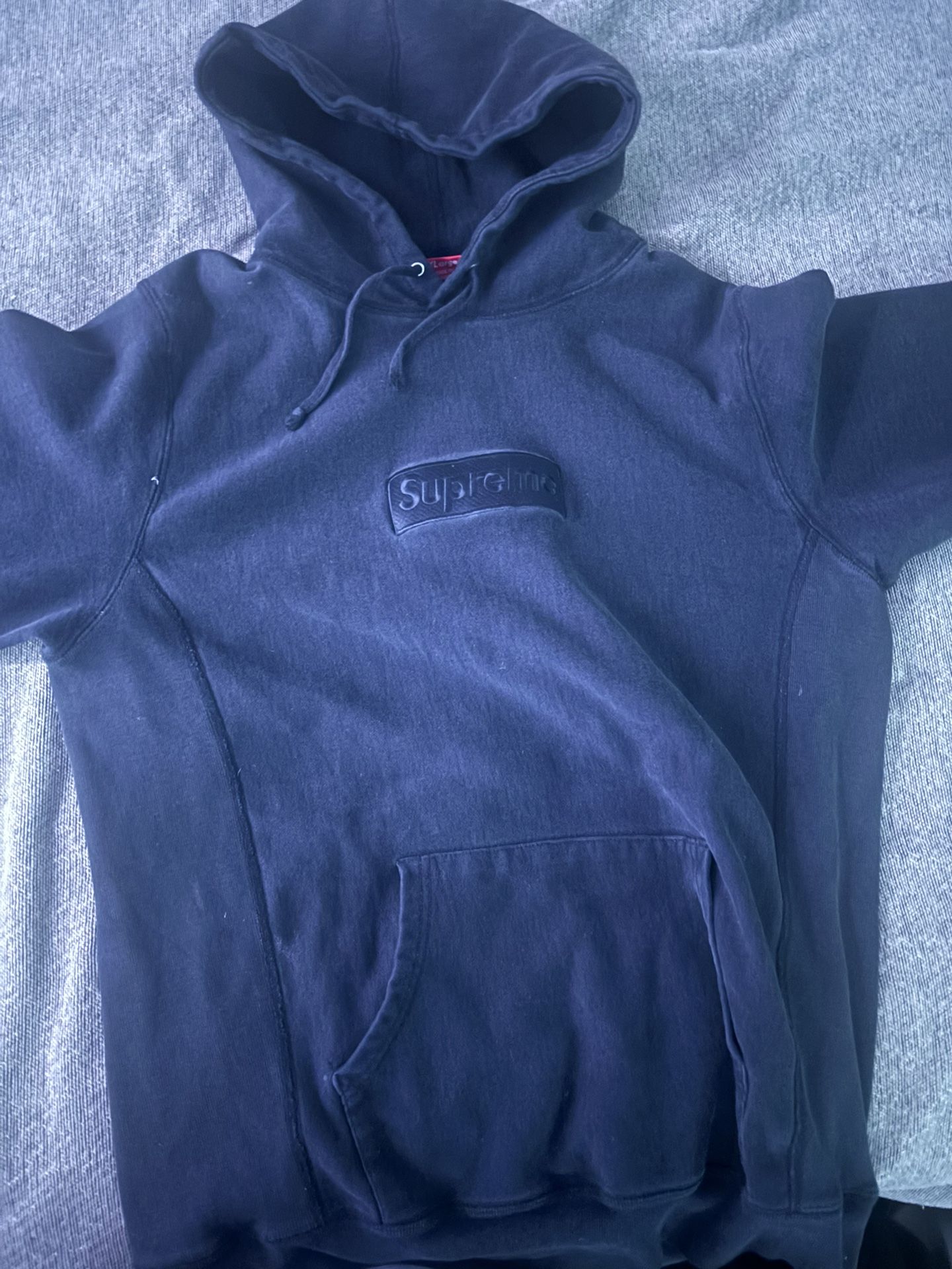 black supreme box logo