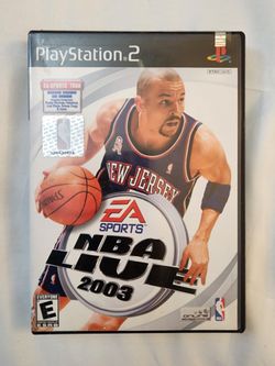 NBA Live 2003 PS2