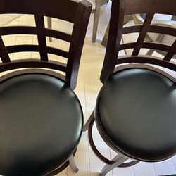 Set Of 2 Bar Stools 