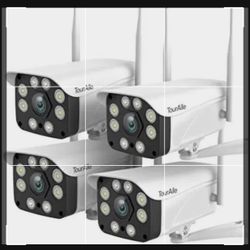 Touralle Cameras – Model T8880D (4-Pack)