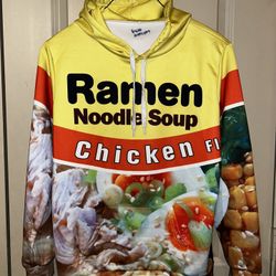 Ramen Noodle Soup Unisex Hoodie Sz. M/L