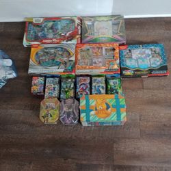 Pokemon Collection Premium Collection Chest Trading Cards 
