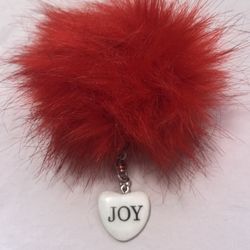 Fluffy Joy Key Chain 