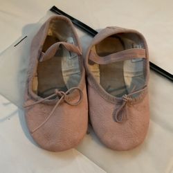 STELLE Girls Ballet Practice Shoes, Yoga Shoes for Dancing (Ballet Pink)