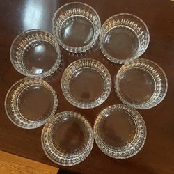 Crystal Bowls - Set Of 8