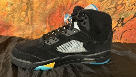 Jordan 5 Retro Aqua Black Taxi Aquatone