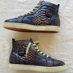 Christian Louboutin Men’s Python Metal