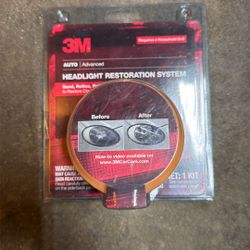 3M Headlight Restoration Kit