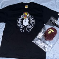 CHROME HEARTS BAPE SHIRT