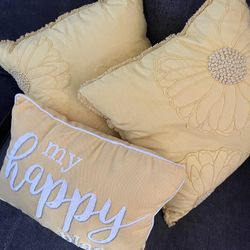 Sunshine Throw Pillows 