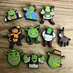 Shrek Croc charms $2.00 Each