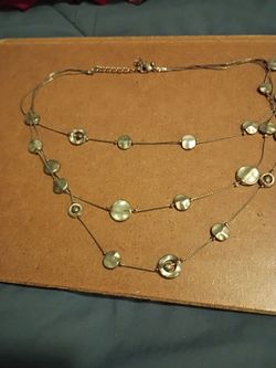 Multi strand necklace