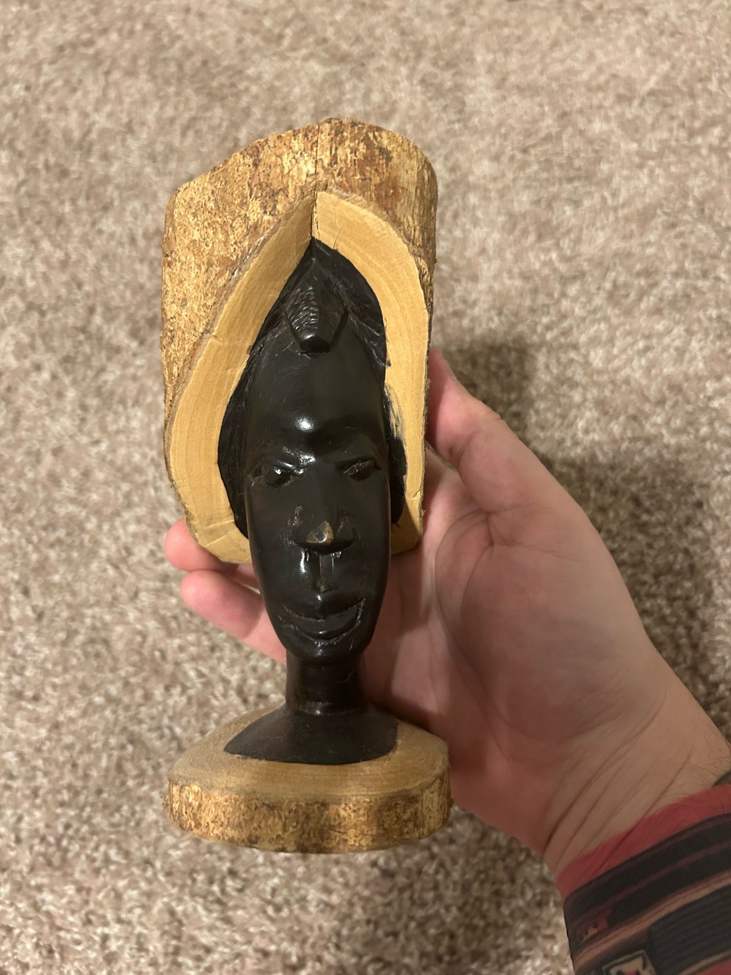 Makonde African Ebony Wood Carving