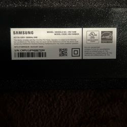 Samsung Sound Bar Subwoofer Combo