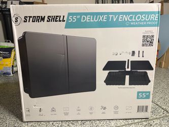 Storm Shell TV Enclosure (Outdoor TV cover)