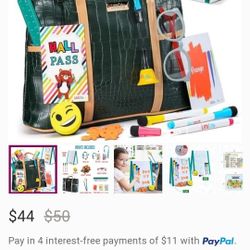 Play School Set for Kids | Dress Up & Pretend Play Costume for Boys & Girls