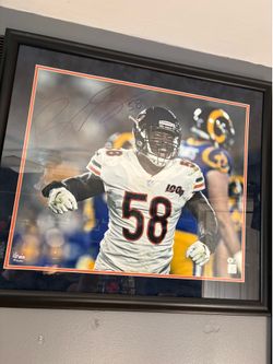 Roquan Smith Autographed flat