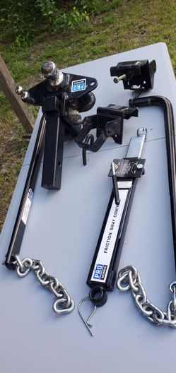 Pro series weight distribution hitch and sway bar
