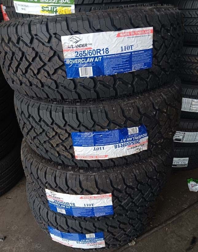 4 New Tires 265/60/18 AT Atlander Tires