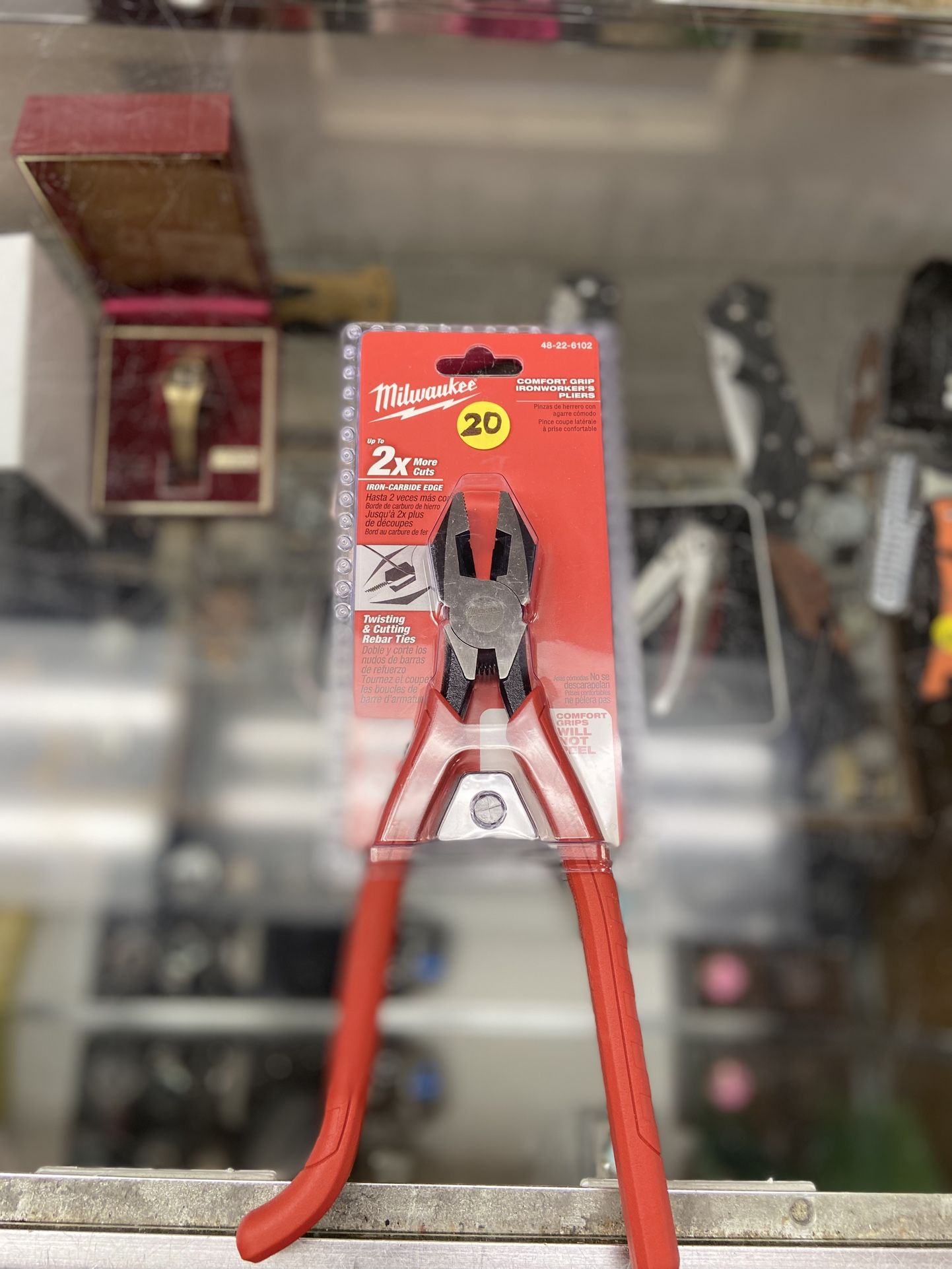 Milwaukee Comfort Grip Iron worker’s Pliers