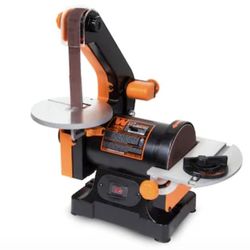 Table Top Belt Sander With Sanding Disc 