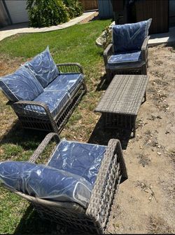 Deep seating cushions outdoor patio furniture set brand new patio sofa set